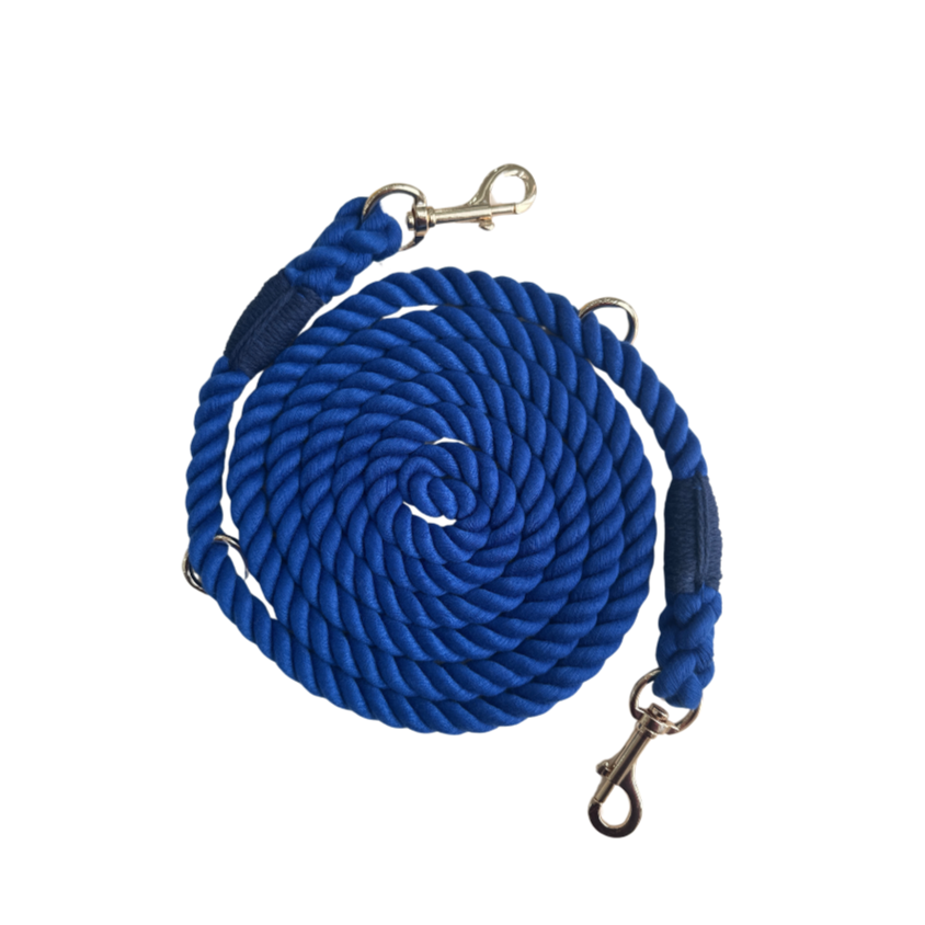 Hands Free Leash - Navy Blue